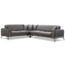 Colțar Extensibil 6 locuri MAGNUM 300 x 260 cm , material: Catifea, picioarelor: metal ,