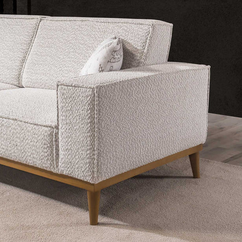 Canapea extensibilă MARION 230 cm, Lemn Masiv, Opțiuni culoare