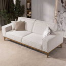 Canapea extensibilă MARION 230 cm, Lemn Masiv, Opțiuni culoare