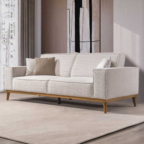 Canapea extensibilă MARION 230 cm, Lemn Masiv, Opțiuni culoare