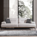 Canapea extensibilă cu suport pentru picioare META, material: Stofa  , piciore metal, din fata