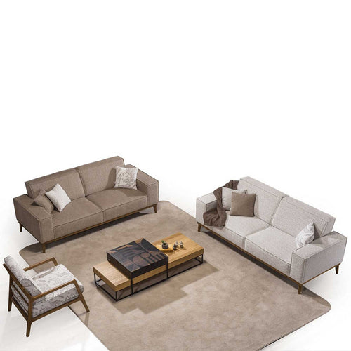 Canapea extensibilă MARION 230 cm, Lemn Masiv, Opțiuni culoare