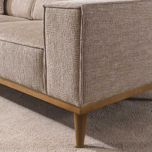 Canapea extensibilă MARION 230 cm, Lemn Masiv, Opțiuni culoare