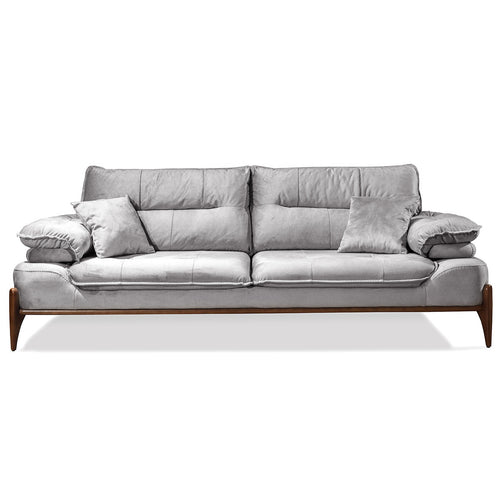 Canapea extensibilă GALAXY , Tip material:&nbsp;Catifea exclusivă, Tipul picioarelor: Lemn , extensibila detalie