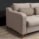 Colțar Extensibil 3+1 locuri cu șezlong JAVA 255 x 200 cm, Opțiuni culoare