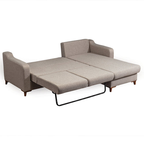 Colțar Extensibil 3+1 locuri cu șezlong JAVA 255 x 200 cm, Opțiuni culoare