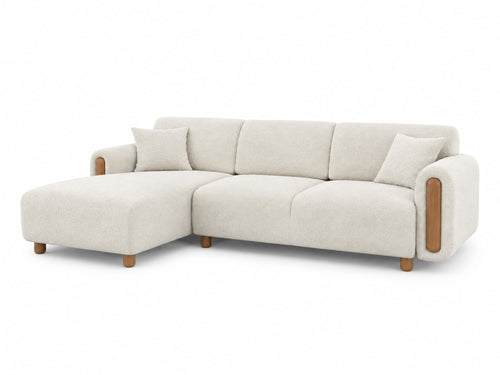 Colțar Extensibil cu depozitare 3+1 locuri OPTIMUS PERLA 240 x 140 cm, Opțiuni culoare 