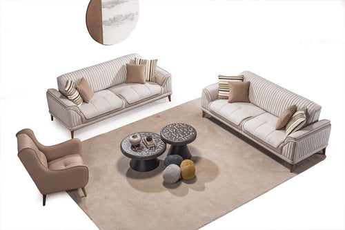 Canapea extensibilă 3 locuri MAGNUM 230 cm, material: Catifea, picioarelor: lemn ,2 canapele 1 fotoliu , din sus