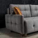 Colțar Extensibil 3+1 locuri cu șezlong NERA 240 x 145 cm - Maroom