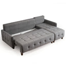 Colțar Extensibil 3+1 locuri cu șezlong NERA 240 x 145 cm - Maroom