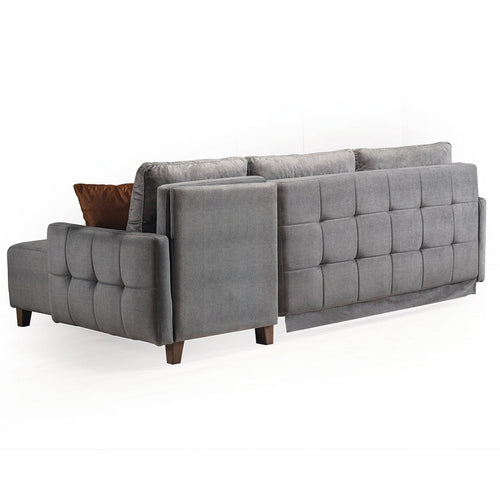 Colțar Extensibil 3+1 locuri cu șezlong NERA 240 x 145 cm - Maroom