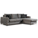 Colțar Extensibil 3+1 locuri cu șezlong VILLA 265 x 200 cm, Opțiuni culoare