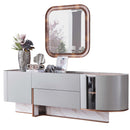 Comodă OTTO cu oglinda 2 uși 2 sertare 230 x 76 cm - Maroom