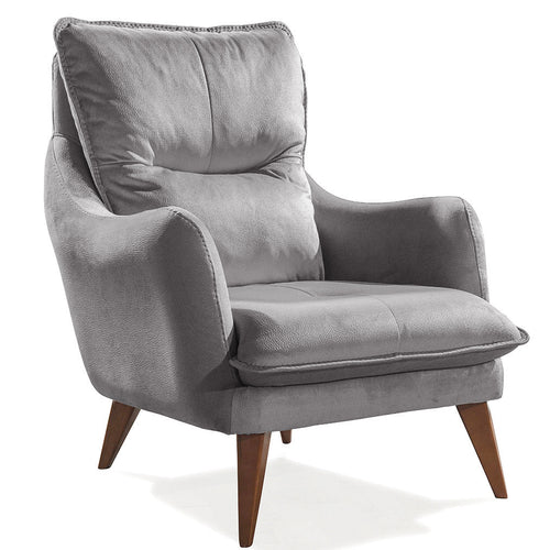 Fotoliu extensibilă GALAXY , Tip material:&nbsp;Catifea exclusivă, Tipul picioarelor: Lemn