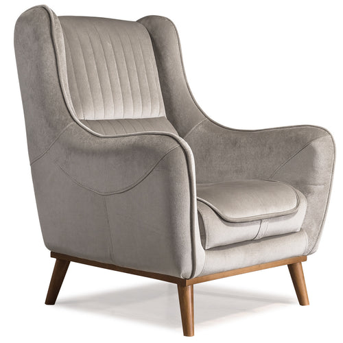 Fotoliu MAGNUM 82 cm, material: Catifea, picioarelor: Metal sau lemn