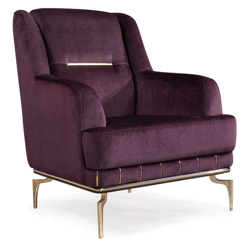 Fotoliu PIANIST 74 cm, material:  țesătură , picioarelor;Metal,