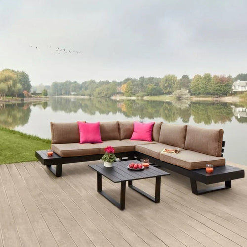 Set mobilier de grădină coltar DOMINO 229 x 229 cm, Opțiuni culoare