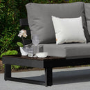 Set mobilier de grădină coltar DOMINO 229 x 229 cm, Opțiuni culoare