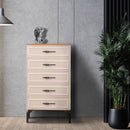 Comodă ORBIT 5 sertare 65 x 116 cm - Maroom