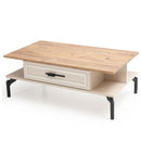 Masă cafea ORBIT 2 sertare 106 x 60 cm - Maroom