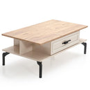 Masă cafea ORBIT 2 sertare 106 x 60 cm - Maroom