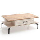 Masă cafea ORBIT 2 sertare 106 x 60 cm - Maroom