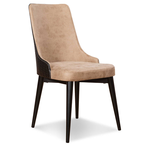 Set masă extensibilă ORBIT cu 6 scaune, 173 ( 208 ) x 90 cm - Maroom