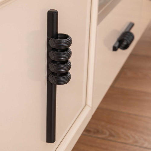 Comodă TV ORBIT 2 rafturi 2 uși 2 sertare 186 cm - Maroom