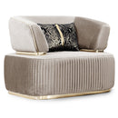 Fotoliu DORE, material:  țesătură , picioarelor;Metal