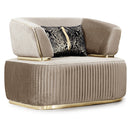 Fotoliu DORE, material:  țesătură , picioarelor;Metal