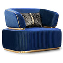 Fotoliu DORE, material:  țesătură , picioarelor;Metal