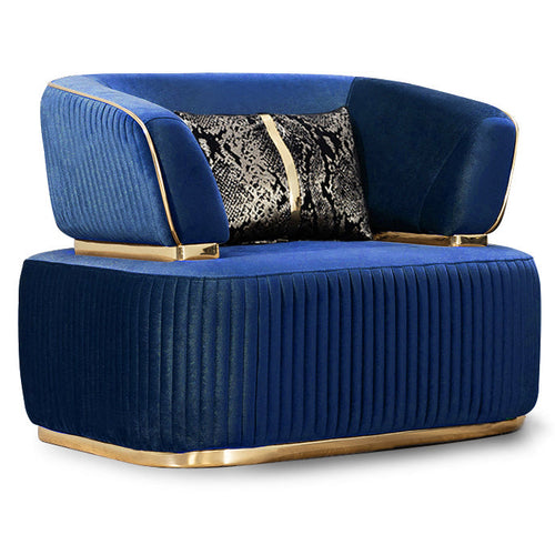 Fotoliu DORE, material:  țesătură , picioarelor;Metal