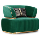 Fotoliu DORE, material:  țesătură , picioarelor;Metal