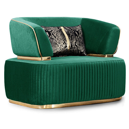 Fotoliu DORE, material:  țesătură , picioarelor;Metal