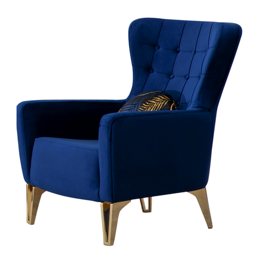 Fotoliu SEMENTA Gold 74 cm, Easy clean, Opțiuni culoare