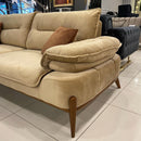 Canapea extensibilă GALAXY , Tip material:&nbsp;Catifea exclusivă, Tipul picioarelor: Lemn , detalie 