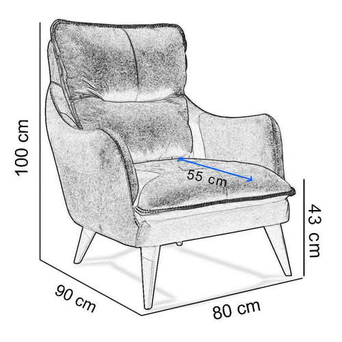 Set canapea extensibilă  GALAXY cu fotoliu inclus, Easy Clean, Opțiuni culoare 
