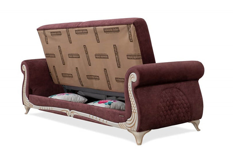 Canapea extensibilă 3 locuri VENEDIK 222 cm, Easy clean, Opțiuni culoare