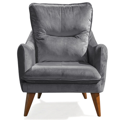 Fotoliu extensibilă GALAXY , Tip material:&nbsp;Catifea exclusivă, Tipul picioarelor: Lemn  , din fata