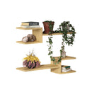 Raft de perete CATCH 2 bucăți 75 x 17 cm, Opțiuni culoare