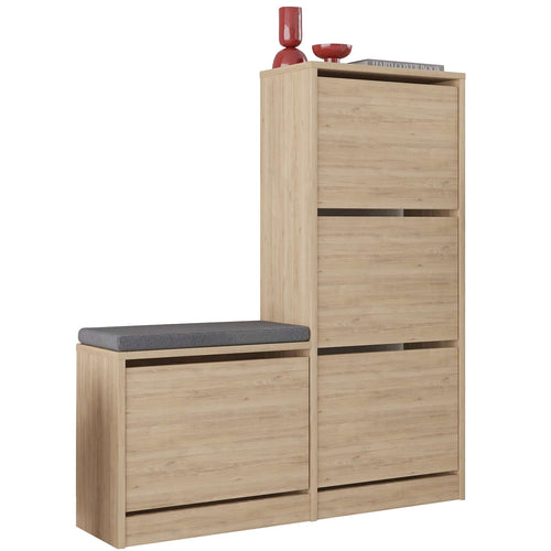 Banchetă cu depozitare DUMA perna pentru șezut 4 uși 105 cm, Opțiuni culoare