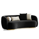 Canapea MUFFIN-MR, Opțiuni culoare, Material : Catifea  Picior&nbsp : Metal Argintiu, Pernă Pentru Spate : Burete moale