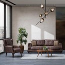 Fotoliu PRINCE 95 cm  ,  Tipul picioarelor: Lemn,  setul 1 fotoliu 1 canapea