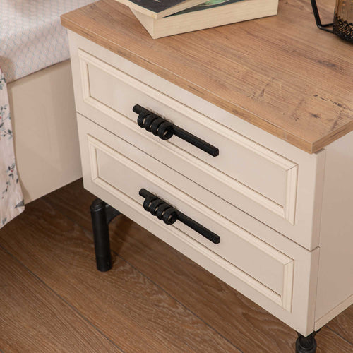 Noptieră ORBIT 2 sertare 54 x 54 cm - Maroom