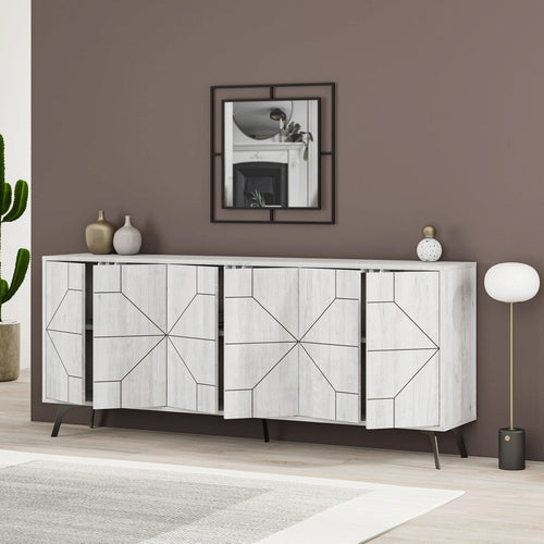 Comodă DORA 6 uşi 184 x 77 cm, Opțiuni culoare