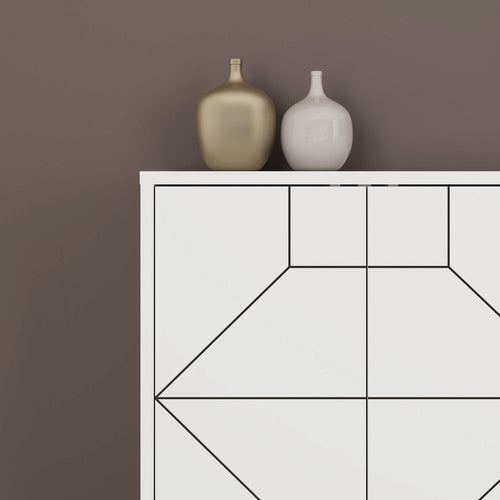 Comodă DORA 6 uşi 184 x 77 cm, Opțiuni culoare