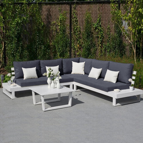 Set mobilier de grădină coltar DOMINO 229 x 229 cm, Opțiuni culoare