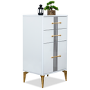 Comodă LOTTO 1 ușă 2 sertare 60 x 110 cm, Alb