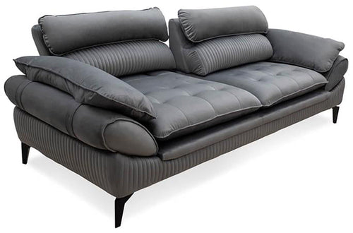 Canapea extensibilă 3 locuri MONREAL, Tip material:&nbsp;Catifea exclusivă, Tipul picioarelor: Poliuretan cu acoperire naturală foarte durabil , extensibila detalie