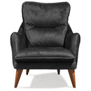 Fotoliu extensibilă GALAXY , Tip material:&nbsp;Catifea exclusivă, Tipul picioarelor: Lemn